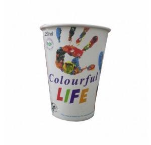 Paper Cup Printed ITC Paper 250ml 185-190 GSM Pack of 100